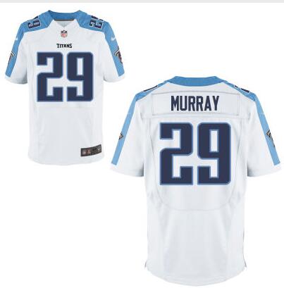 Tennessee Titans #29 DeMarco Murray White Road NFL Nike Elite Jersey - Click Image to Close